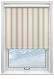The British Stripe Co. Mary, Dover No.1 - Roller Blind